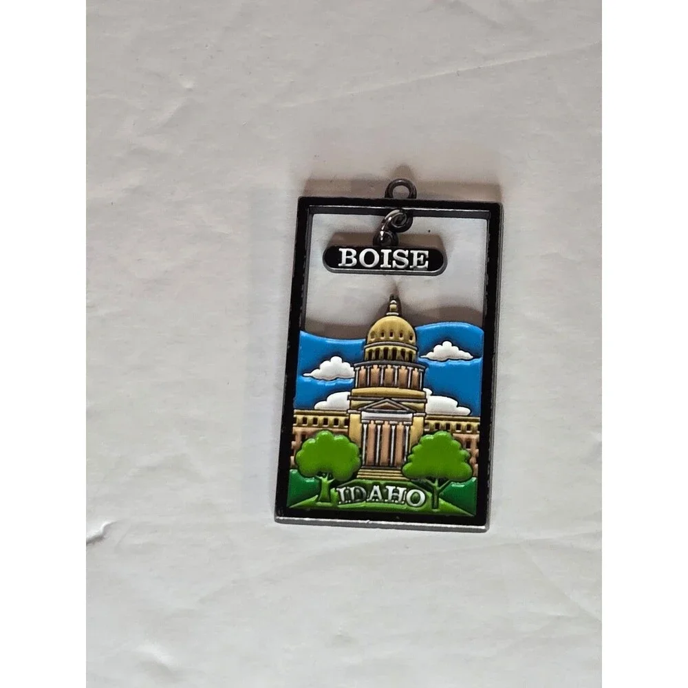 Boise Idaho Charm for Keychain or Ornament